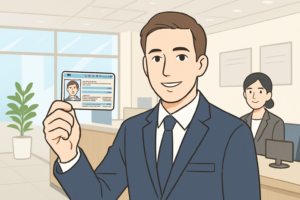 在留カード・在留期間更新手続きのイメージ