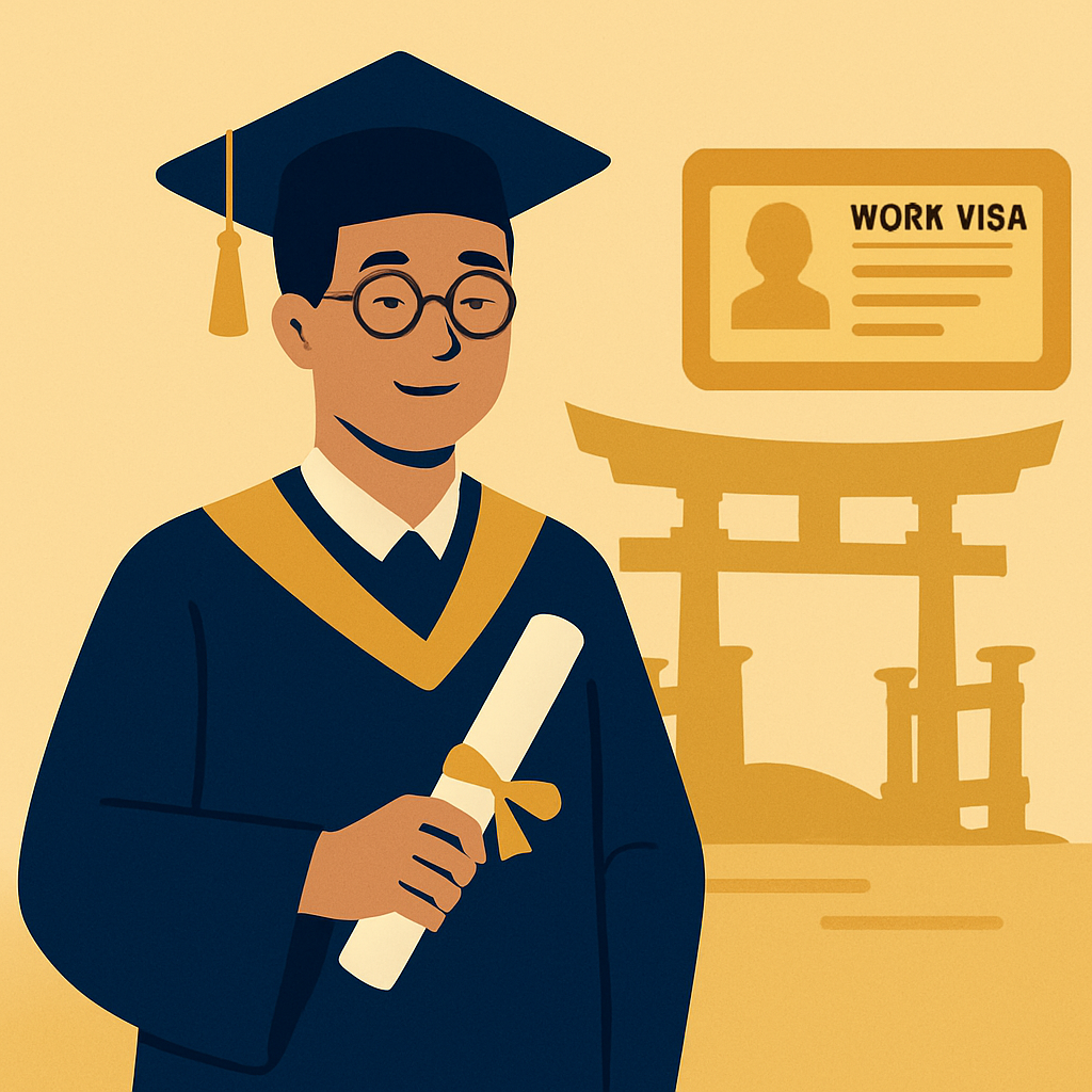 特定活動46号：日本の大学を卒業した外国人の就労ビザ